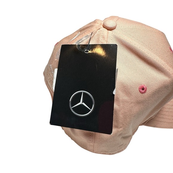 Lewis Hamilton Mercedes AMG Petronas‎ 2018 Special Edition Cap Monaco Peach Rare - Picture 13 of 16